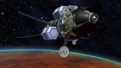 Space cargo ship preview image